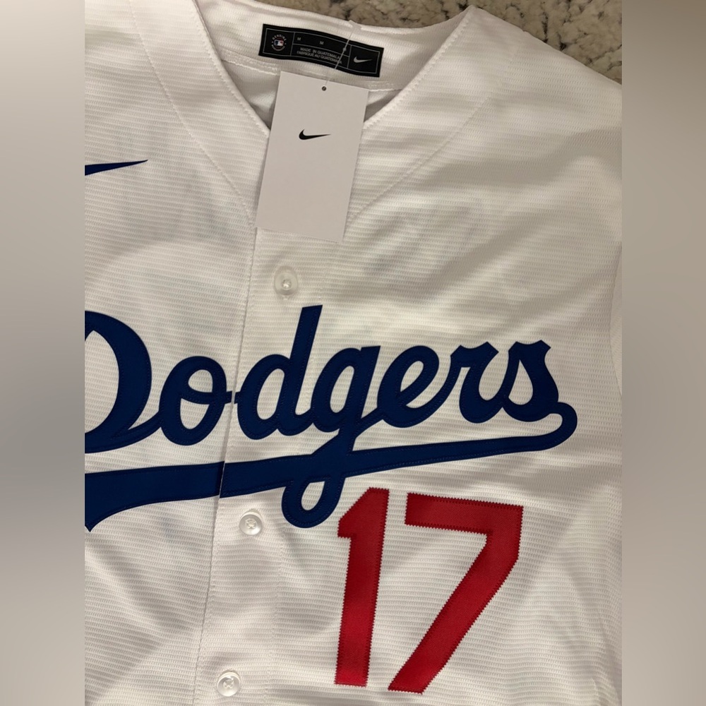Nike LA Los Angeles Dodgers Shohei Ohtani #17 MLB Baseball Jersey Men’s Size: M - Picture 3 of 7